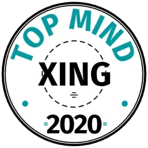 Siegel "XING Top Mind 2020"
